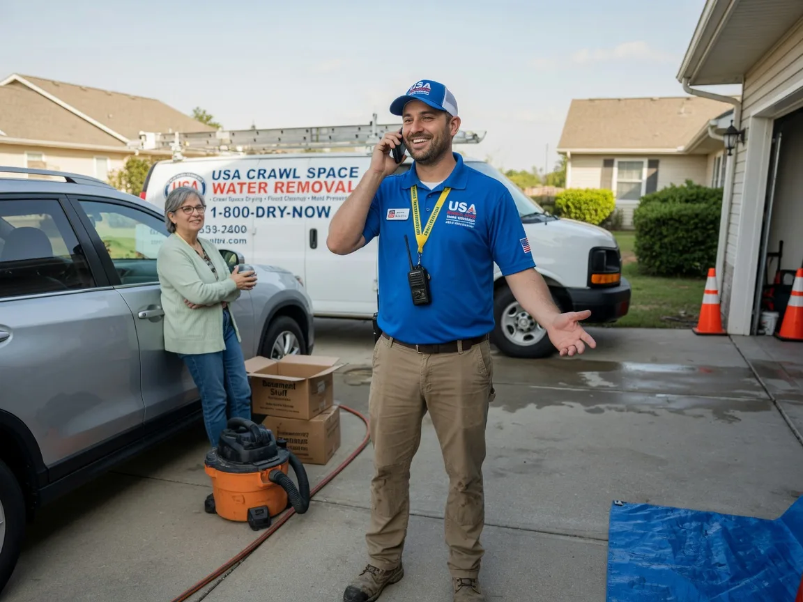 Crawl Space Water Removal Spout Spring, VA FAQs